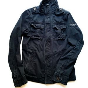 Abercrombie & Fitch Navy Men's Cargo Jacket